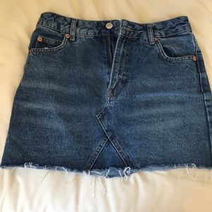 Top Shop Jean Skirt